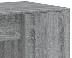 vidaXL Γραφείο Γκρι Sonoma 102x50x75 εκ. από Επεξεργασμένο Ξύλο