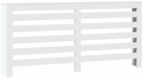 vidaXL Κάλυμμα Καλοριφέρ Λευκό 175x20x82 εκ. από Επεξεργασμένο Ξύλο