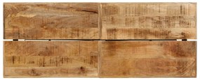 vidaXL Τραπέζι Μπαρ 180 x 70 x 107 εκ. από Μασίφ Ξύλο Μάνγκο &amp; Σίδηρο