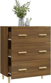 vidaXL Ντουλάπι Καφέ Δρυς 70 x 34 x 90 εκ. από Επεξεργασμένο Ξύλο