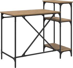 vidaXL Γραφείο Artisan Oak Επεξεργασμένο ξύλο 105 x 50 x 90 cm