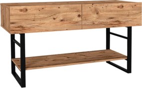 Κονσόλα Aron Megapap χρώμα atlantic pine 138,8x41x75,7εκ.