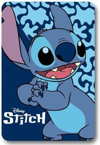 Κουβέρτα Κούνιας Fleece 100x140εκ. Home Stitch 26 Blue Digital Print Disney DimCol