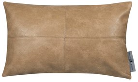 Διακοσμητικό Μαξιλάρι Faux Leather 30x50εκ. Essential 3986 Khaki Greenwich Polo Club