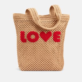 Τσάντα totebag από ψάθα, Gabriella