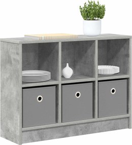 vidaXL Πλαϊνό γραφείο Σκυρόδεμα Γκρι 73,5 x 22,5 x 53,5 εκ