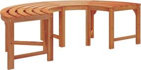 vidaXL Παγκάκι Δέντρου Φυσικό 160 x 80 x 45cm Στερεό Ξύλο Ευκαλύπτου