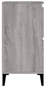 vidaXL Ντουλάπι Γκρι Sonoma 60x35x70 εκ. από Επεξεργασμένο Ξύλο