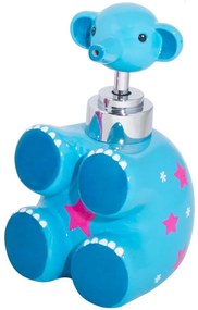 Δοχείο Κρεμοσάπουνου Εlephant 478118 8,5x8,5x14,5cm Blue Marva Κεραμικό