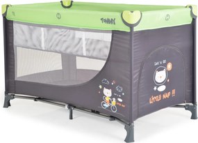 Folding cot Tommy green