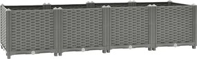 vidaXL Ζαρντινιέρα 160 x 40 x 38 εκ. από Πολυπροπυλένιο