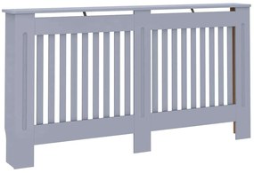 vidaXL Καπάκι Καλοριφέρ 2 pcs Γκρι 152 x 19 x 81,5 εκ.