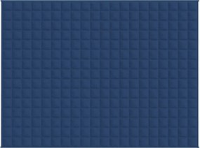 vidaXL Κουβέρτα Βαρύτητας Μπλε 150 x 200 εκ. 11 κ. Υφασμάτινη