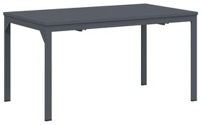 vidaXL Σετ Δείπνου 7 Τεμαχίων με Μαξιλάρια Μαύρο Poly Rattan