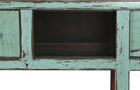Console Home ESPRIT Τυρκουάζ ξύλο φτελιάς 170 x 49 x 88 cm