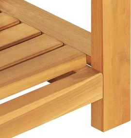 vidaXL Παγκάκι 120 εκ. από Μασίφ Ξύλο Teak