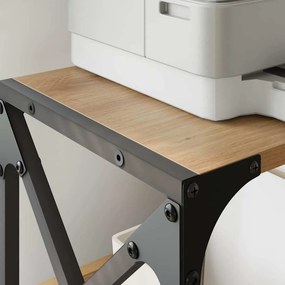 vidaXL Σταντ Εκτυπωτή Artisan Oak 44 x 26 x 31.5 εκ.