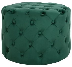 Σκαμπό Kassie Κυπαρίσσι Βελούδο Τύπου Chesterfield Φ60x43Yεκ.