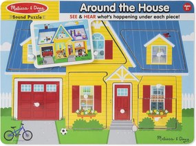 Παζλ ενσφηνωμα σπίτι 0734 Melissa + Doug