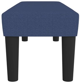 vidaXL Πάγκος Μπλε 100x30x30 εκ. Υφασμάτινος