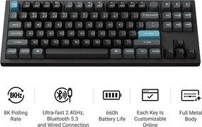KEYBOARD WRL Q3 ULTRA/BLACK Q3U-M3 KEYCHRON