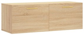vidaXL Ντουλάπι Τοίχου Sonoma Δρυς 100 x 36,5 x 35 εκ. Επεξεργ. Ξύλο