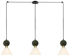 Κρεμαστό Φωτιστικό Οροφής 16cm 3xE14 15W IP20 Zambelis-23248-Πράσινο 23248