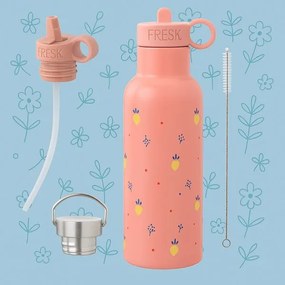 Fresk Θερμός Με Καλαμάκι Ανοξείδωτος 500ml Summer Fruit FR-FD320-55