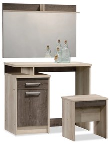 Intrahome Τουαλέτα κρεβατοκάμαρας OLYMPUS Intrahome με καθρέπτη και σκαμπό χρώμα castillo-toro | SKU: INTRAPA-234111124