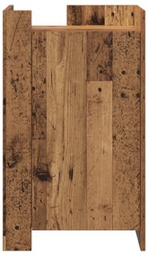 vidaXL Μπουφές Παλιού Ξύλου 45x35x75 εκ. Μηχανικά Κατασκευασμένο Ξύλο