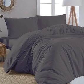 Παπλωματοθήκη μονή μονόχρωμη Art 1999 170x250 Καφέ       Beauty Home