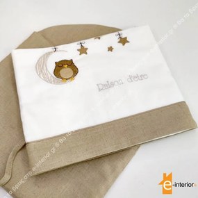 Σετ Σεντόνια Λίκνου Dreamy Owl - Brown 108103002