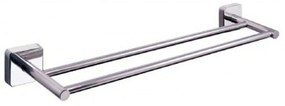 Κρεμάστρα Πετσέτας Διπλή Quattro 4252 50cm Chrome Karag Stainless Steel