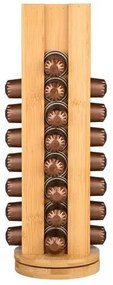 Estia Βάση Για Κάψουλες Espresso Bamboo Essentials 36 Θέσεων Περιστρεφόμενη 01-19877