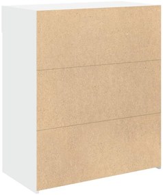 vidaXL Ντουλάπι Λευκή 80x42,5x93 εκ. από Επεξεργασμένο Ξύλο