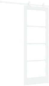 vidaXL Συρόμενη Πόρτα ORKDAL Λευκό 73.5 x 198.5 εκ. Ξύλο και μέταλλο