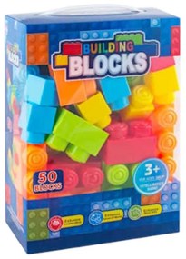 Σετ κατασκευών DIY με τουβλάκια - 558-27 - 50pcs - 917508