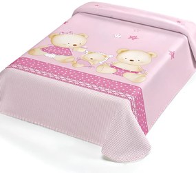 ΚΟΥΒΕΡΤΑ ΙΣΠΑΝΙΑΣ ΑΓΚΑΛΙΑΣ 80X110 BELPLA STER 663 PINK