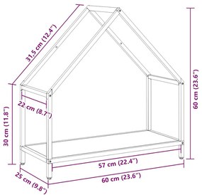 Ράφι για καυσόξυλα Ελαιοπράσινο 60x25x60cm Ατσάλι ψυχρής έλασης - Πράσινο