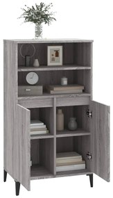 vidaXL Ντουλάπι Γκρι Sonoma 60 x 36 x 110 εκ. από Επεξεργασμένο Ξύλο