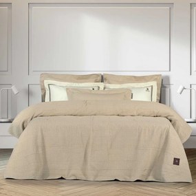 Κουβέρτα Πικέ 3404 Cream Greenwich Polo Club Queen Size 230x250cm Βαμβάκι-Πολυέστερ