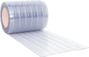 vidaXL Λωριδοκουρτίνα Διαφανής 10 μ. 300 χιλ.x2,6 χιλ. από PVC