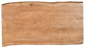 MINGLE COFFEE TABLE ΦΥΣΙΚΟ ΜΑΥΡΟ 115x60xH42cm