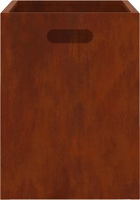 vidaXL Φωτιά Καφέ 50 x 30 x 40 εκ. Ατσάλι