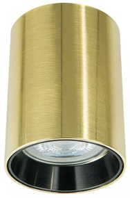 Φωτιστικό Οροφής - Σποτ S155 GU10 Max 40W 8x8,5cm Brussed Gold