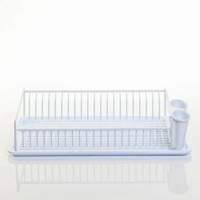 Πιατοθήκη Με Δίσκο DMZ38037WH 41x27,5cm White Max Home Metal