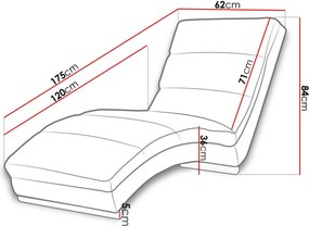 Ανάκλινδρο Holiday-Prasino - 175.00Χ62.00Χ84.00cm