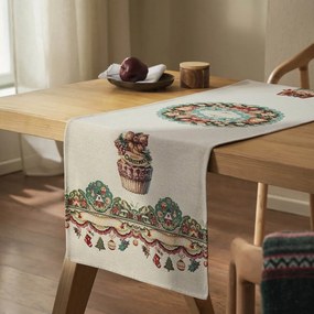 Runner Χριστουγεννιάτικο 212 Multi Gofis Home 45Χ140