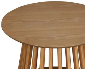 Τραπέζι σαλονιού Domonic φυσικό Φ60x45εκ 60x60x45 εκ.