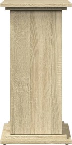 vidaXL Βάση Οθόνης με Αποθ. Sonoma Δρυς 31x30x60 εκ Επεξεργασμένο Ξύλο
